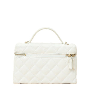 COCO Top Handle Slim Vanity With Chain White - COCO Image