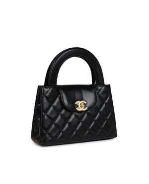 COCO Small Kelly Shopper Lambskin Black - COCO Image