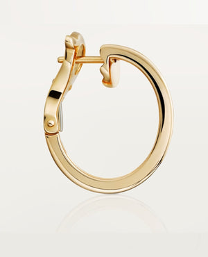 CRT Love Hoop Earrings, Classic Model - CRT Image