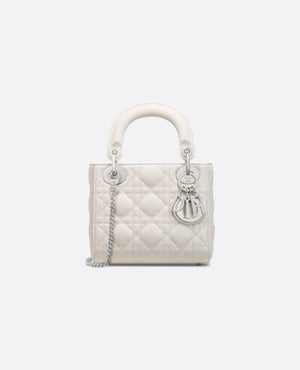 DR Mini Lady DR Bag Latte Silver Hardware - DR Image