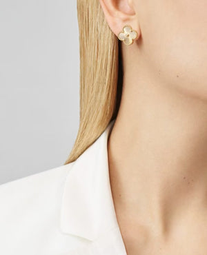 VCF Vintage Alhambra earrings, yellow gold - VCF Image