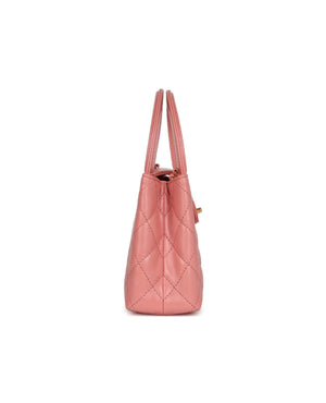 COCO Small Kelly Shopper Bag Calfskin Pink - COCO Image
