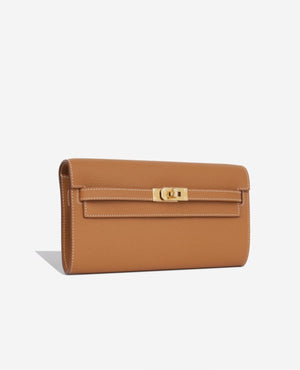 HMS HMS Kelly Classique To Go wallet Brown Gold - HMS Image