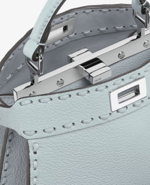 FND Peekaboo ISeeU Petite Light Blue Selleria Bag - FND Image