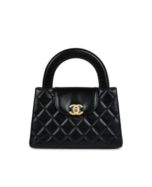 COCO Small Kelly Shopper Lambskin Black - COCO Image