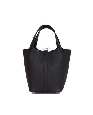 HMS Picotin Lock 18 Black Silver Hardware - HMS Image