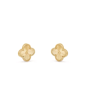 VCF Vintage Alhambra earrings, yellow gold - VCF Image