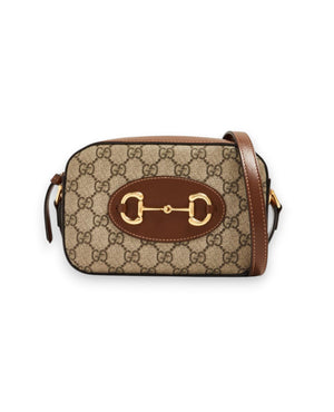 GCC Horsebit 1955 Small Brown Sholder Bag - GCC Image