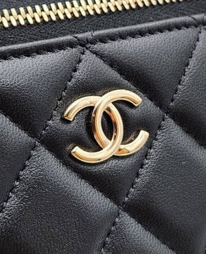 COCO Top Handle Vanity Lambskin Black - COCO Image