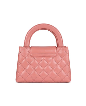COCO Small Kelly Shopper Bag Calfskin Pink - COCO Image