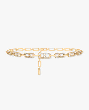 MSK Move Link Multi Necklace Yellow Gold - MSK Image