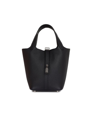 HMS Picotin Lock 18 Black Silver Hardware - HMS Image