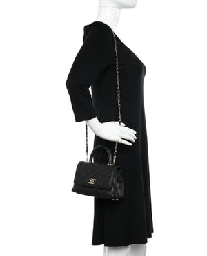 COCO Mini Handle Bag Silver Hardware - COCO Image