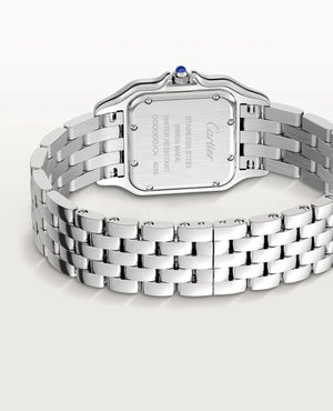 Panthèrs DE CRT Watch, Medium Model, Diamonds, Silver - CRT Image
