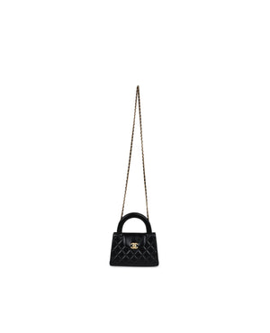 COCO Small Kelly Shopper Lambskin Black - COCO Image