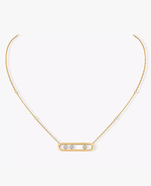 MSK Move Classique Necklace Yellow Gold - MSK Image