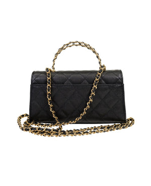 COCO Grain Embossed Cow Leather Flap Bag - COCO Image