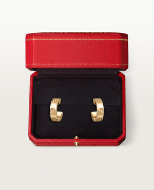 CRT Love Hoop Earrings, Classic Model - CRT Image