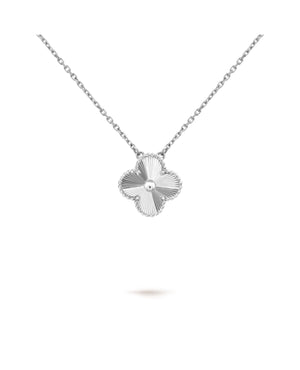 VCF Vintage Alhambra pendant, white gold - VCF Image