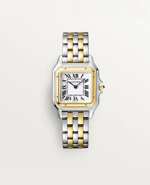 CRT Panthèrs DE CRT Watch, Medium Model, Yellow Gold/Steel - CRT Image