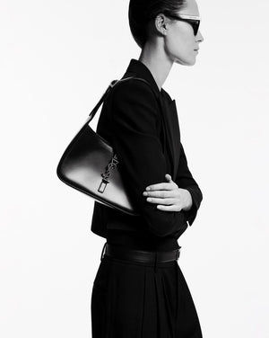 STL Le 5 À 7 Hobo In Smooth Leather White - STL Image