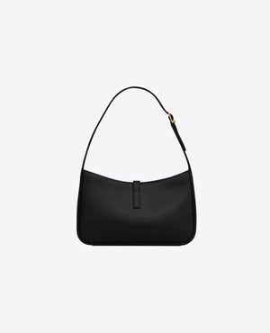 STL Le 5 À 7 Hobo In Smooth Leather Black - STL Image