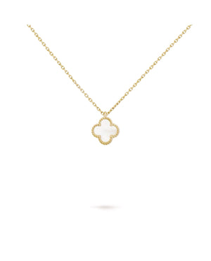 VCF Sweet Alhambra pendant, yellow gold, Mother-of-pearl - VCF Image