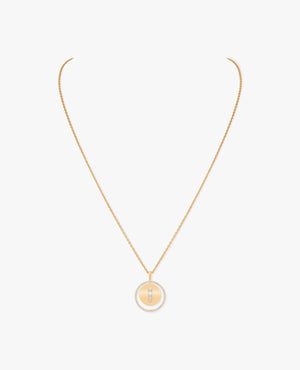 MSK Lucky Move MM Necklace Yellow Gold - MSK Image
