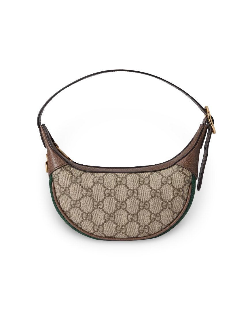 GCC Ophidia GG Mini Bag Brown
