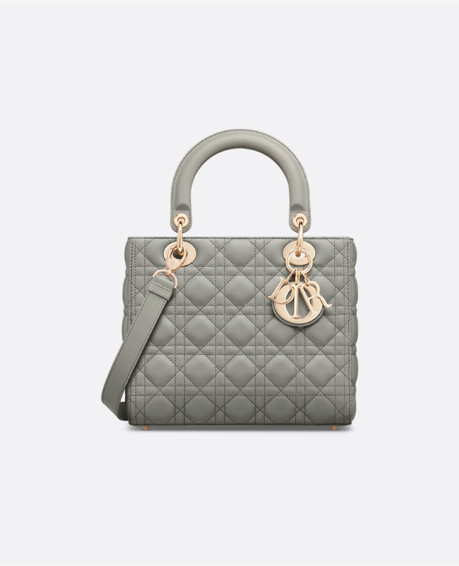 DR Medium Lady DR Bag Stone Gray