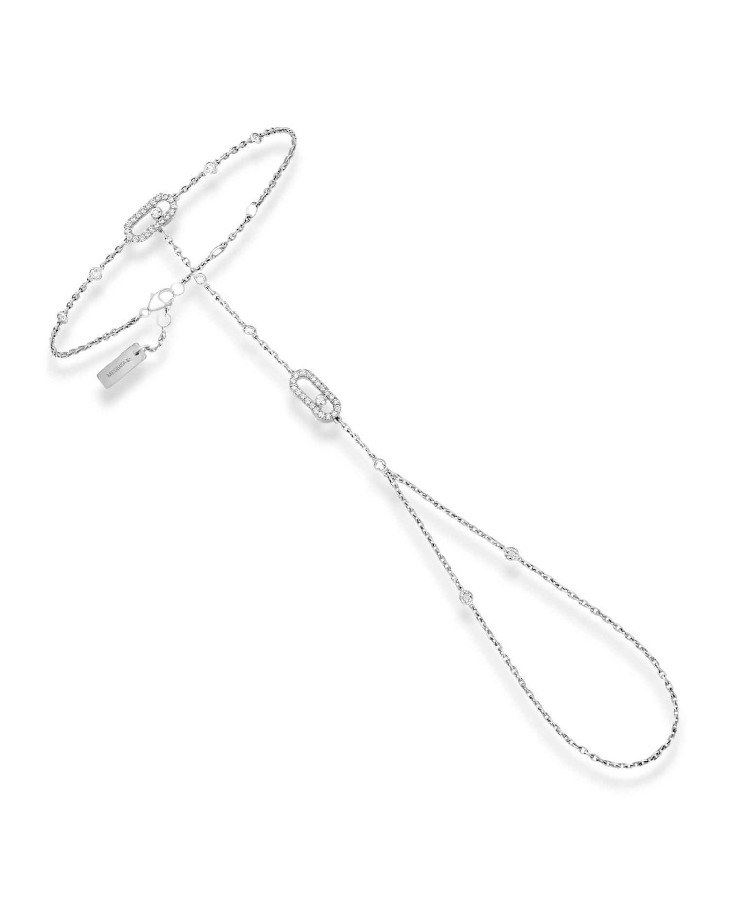 MSK Move Uno Hand Bracelet Silver