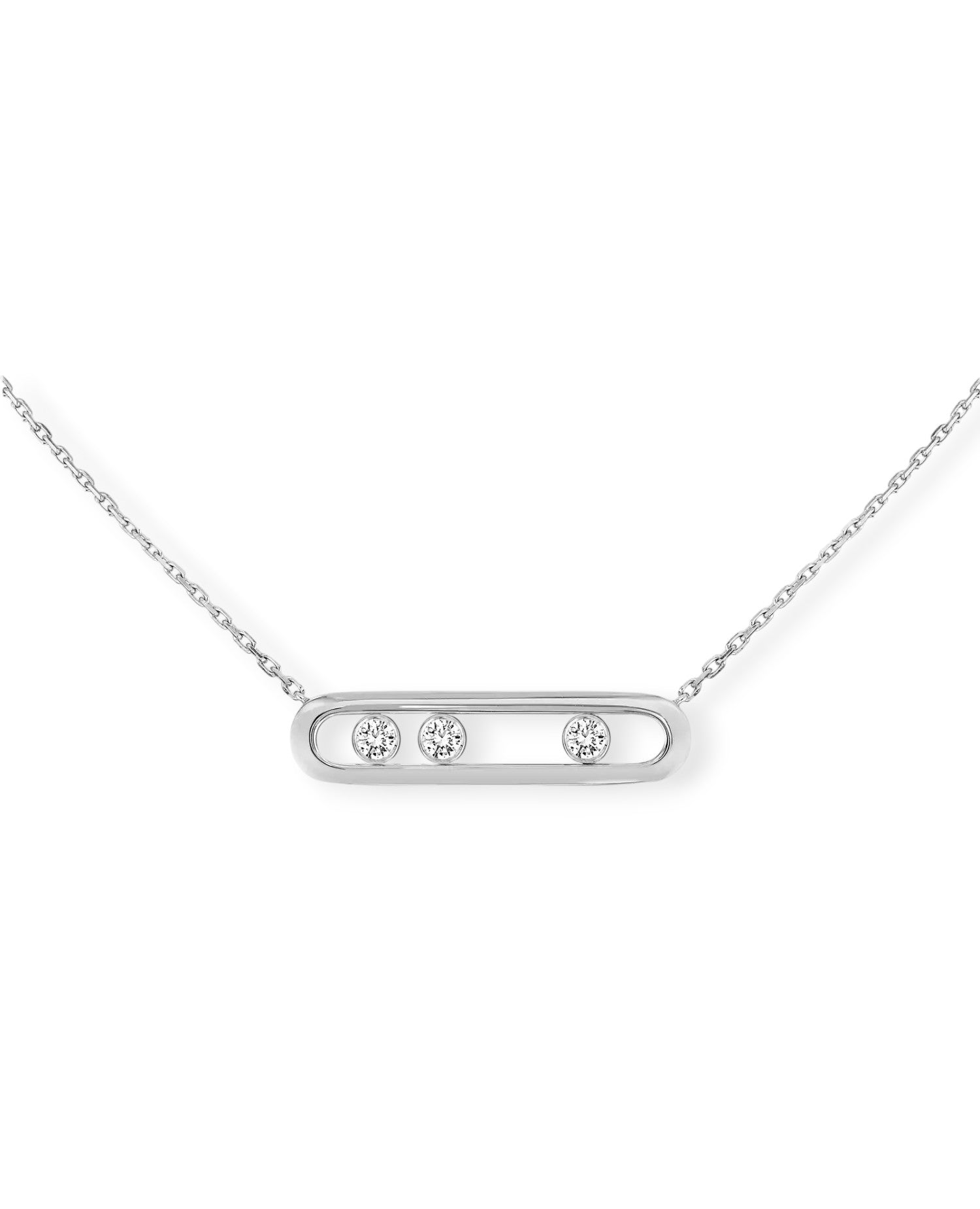 MSK Move Classique Necklace Silver