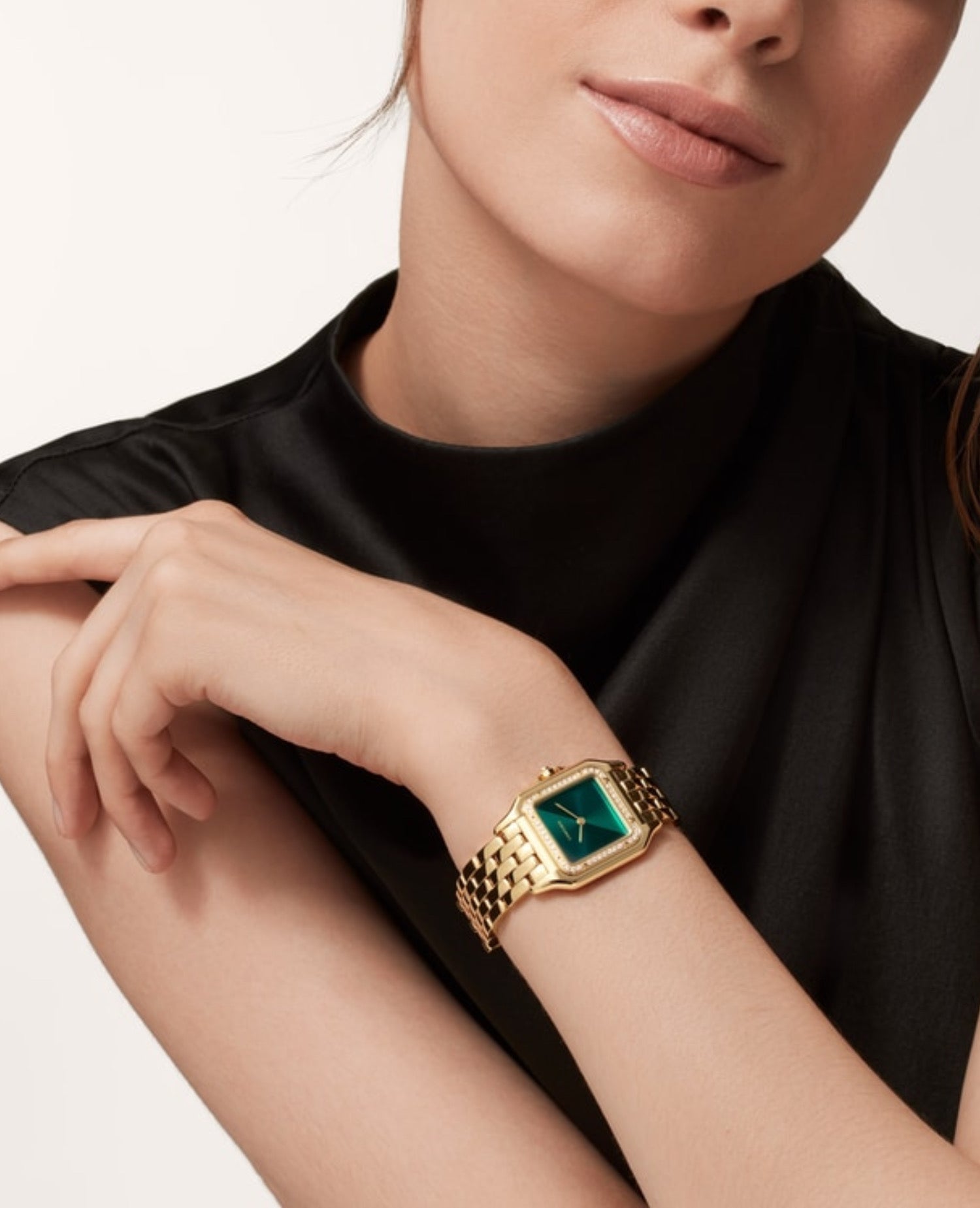 CRT Panthèrs DE CRT watch, Medium Model, Green