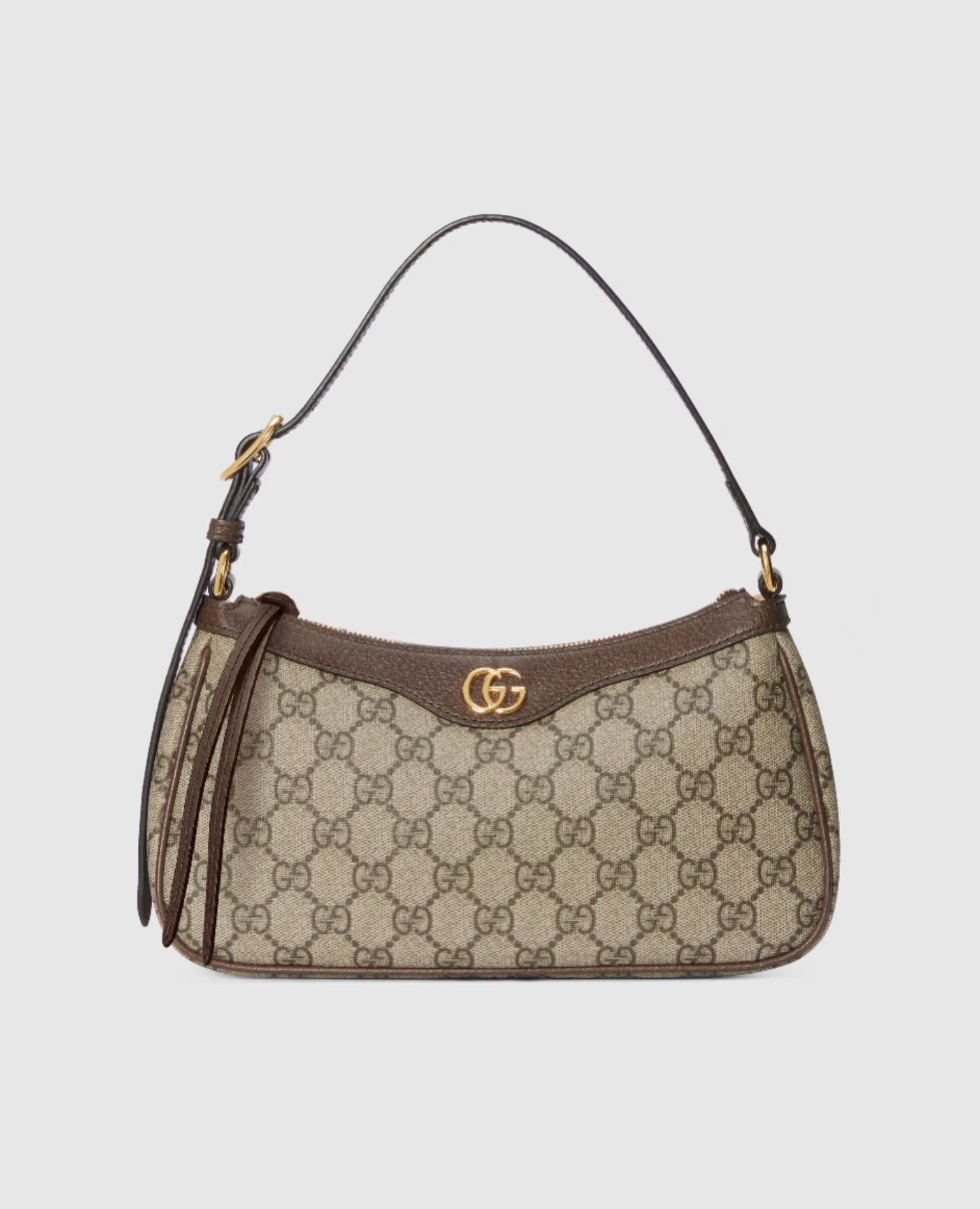 GCC Ophidia Small Handbag Beige & Ebony