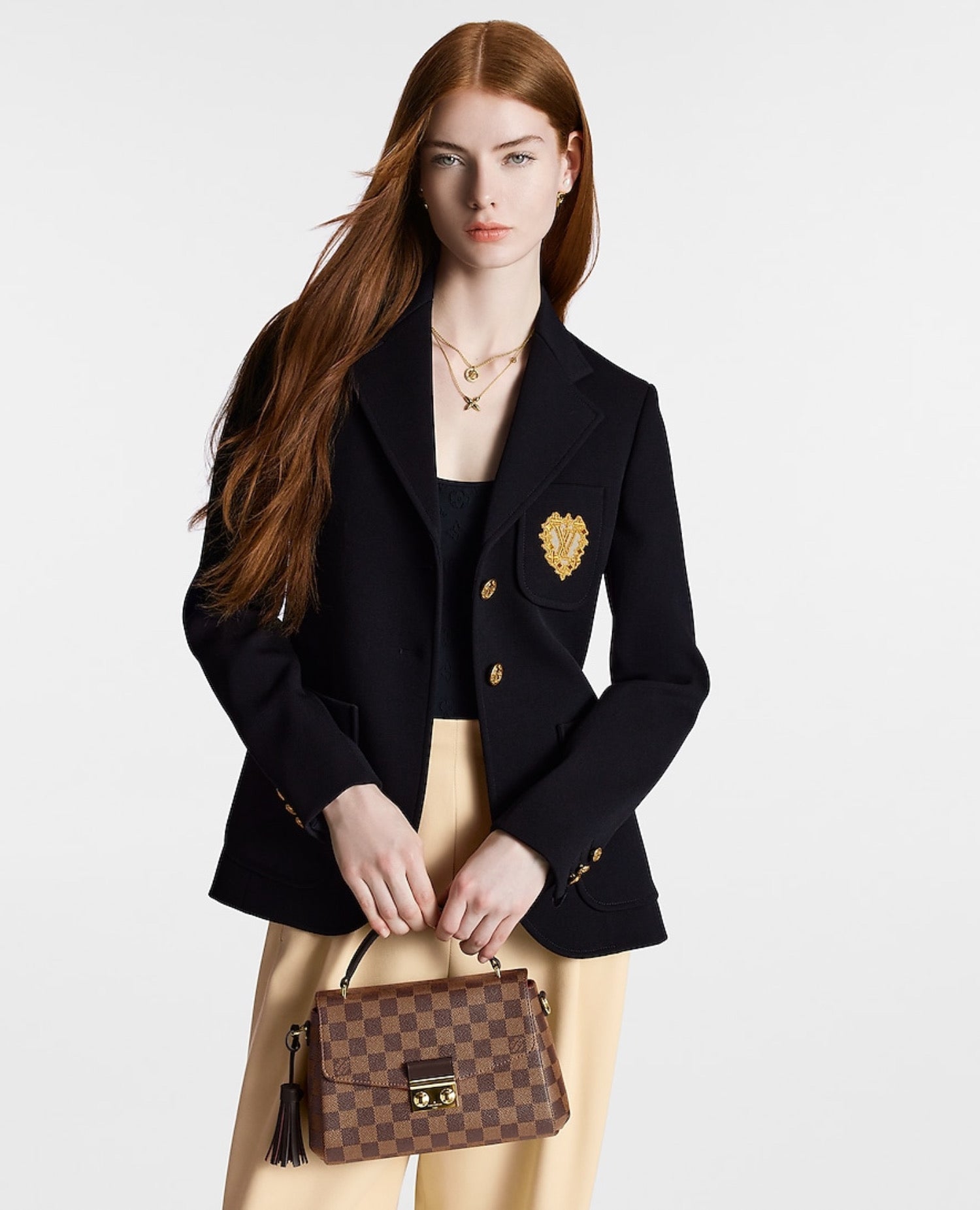 LVN Croisette Brown Damier Ebone