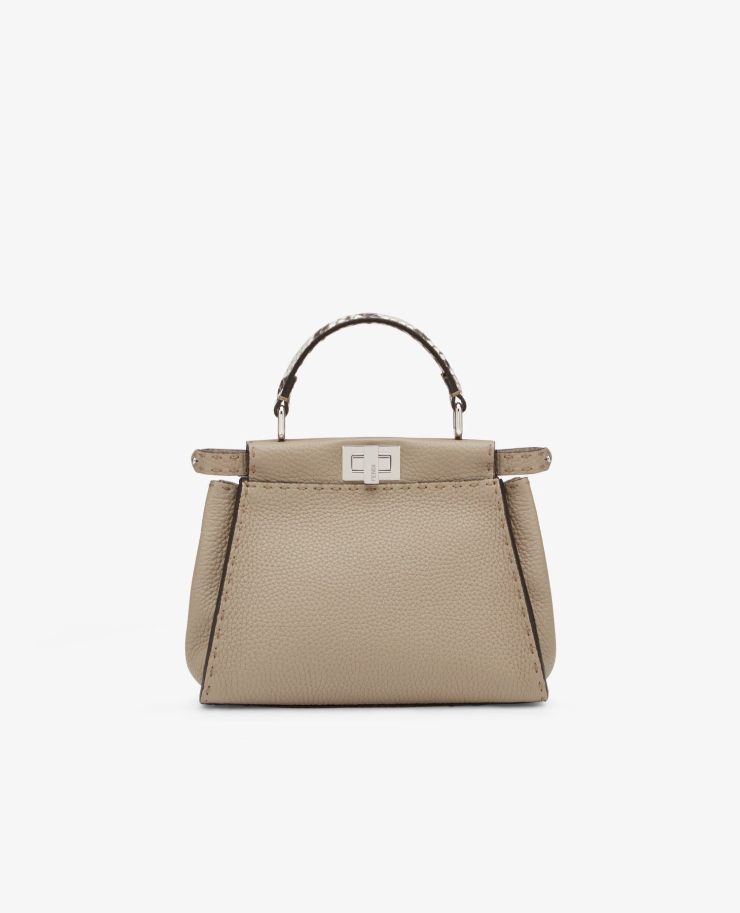 FND Peekaboo Mini Bag Light Grey