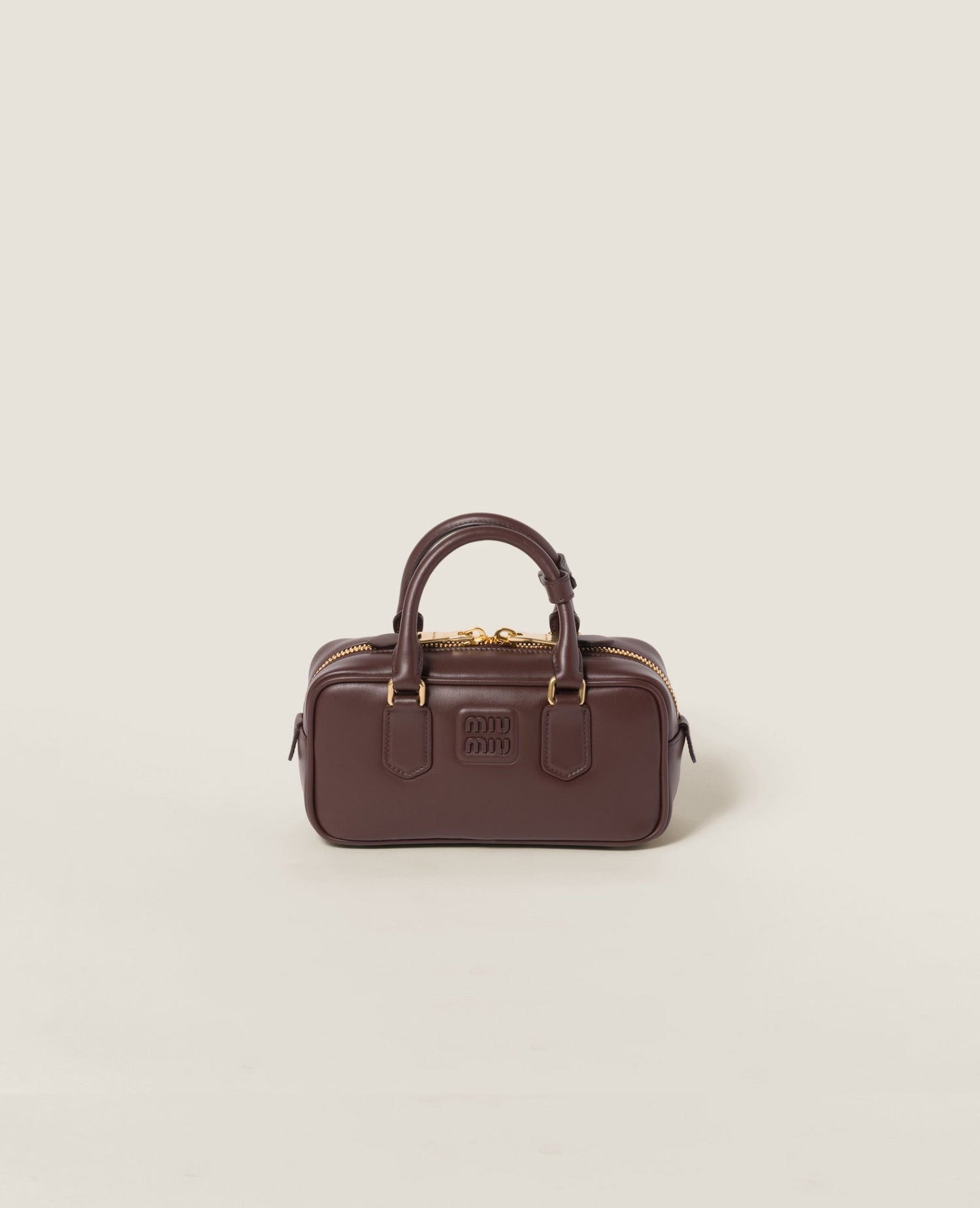 MMU Arcadie leather bag Briarwood