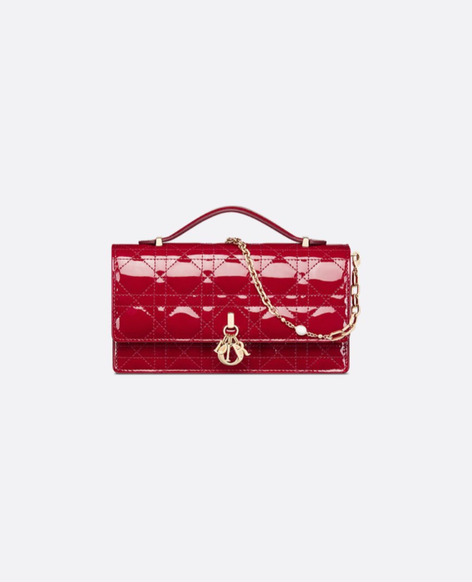 DR Mini Miss Bag Cherry Red Patent