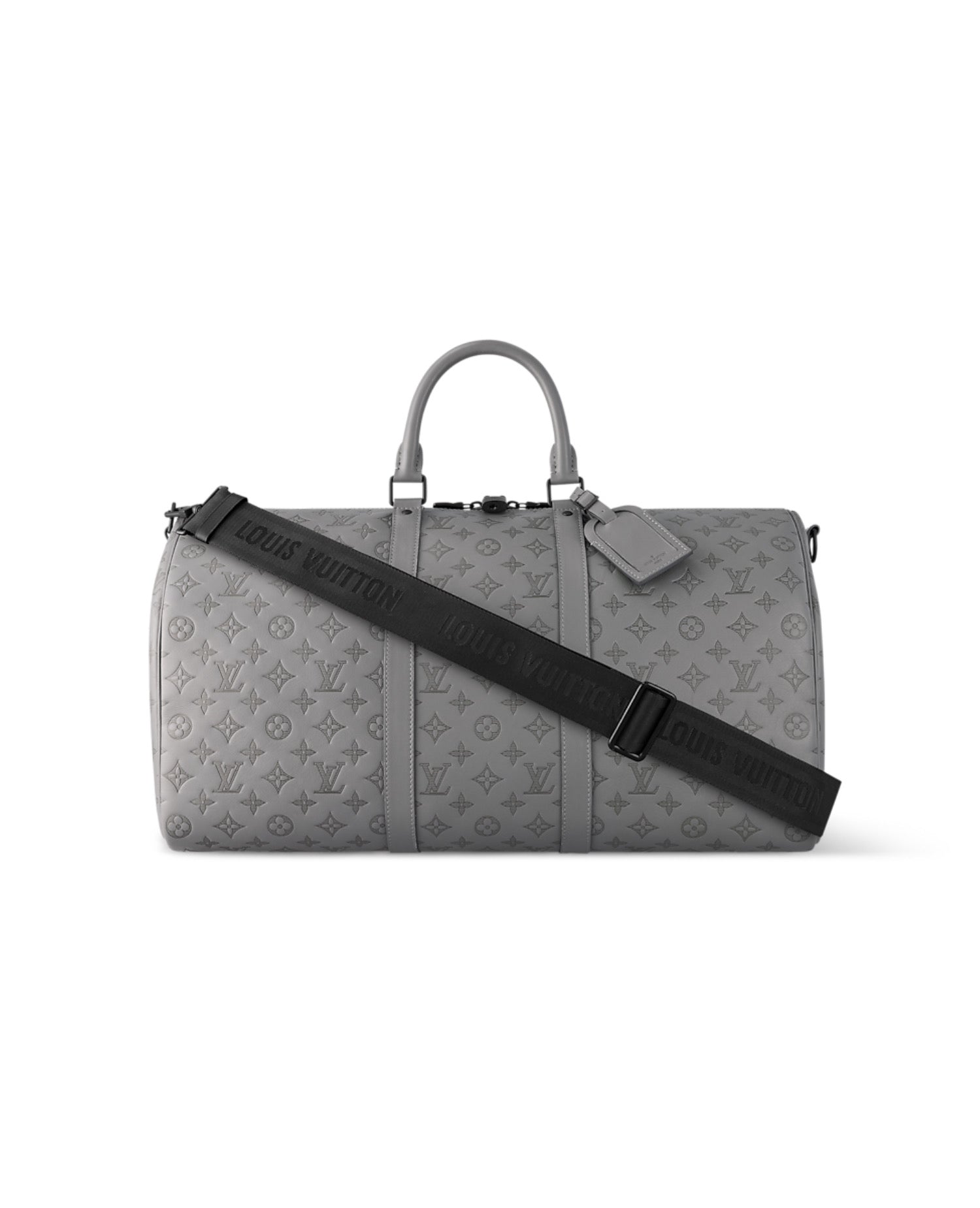 LVN Keepall 50 Monogram Shadow Grey