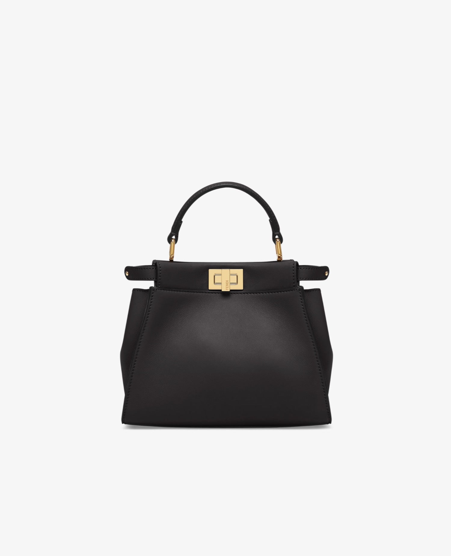 FND Peekaboo Mini Black Leather