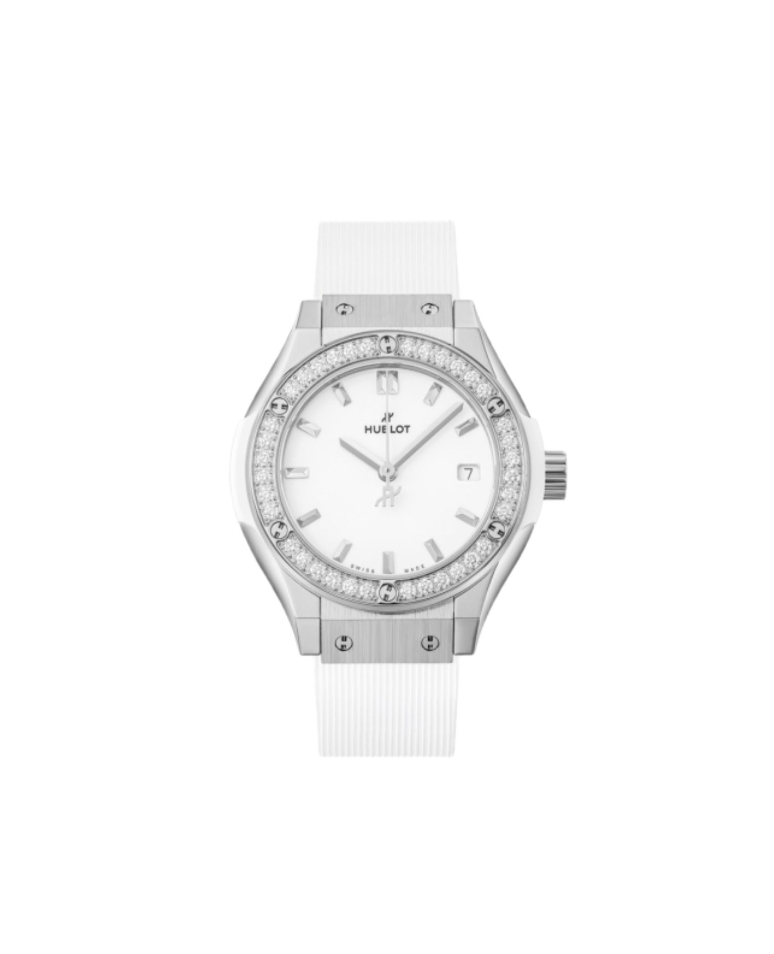 Hublot Classic Fusion Quartz Titanium  Diamonds 33mm