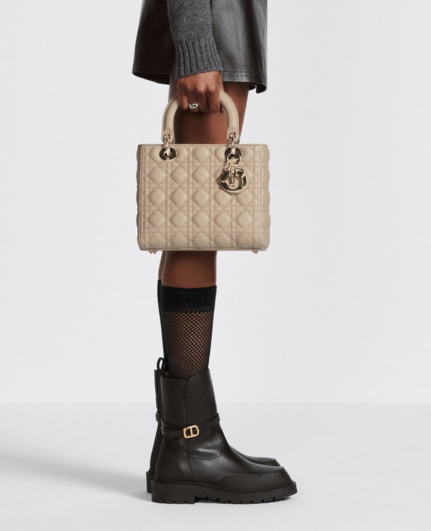 DR Medium Lady DR Bag Sand-Colored