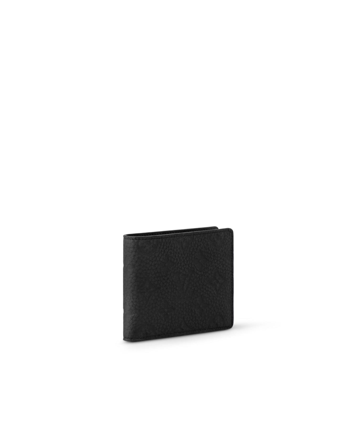 LVN Multiple Wallet Black Taiga Leather