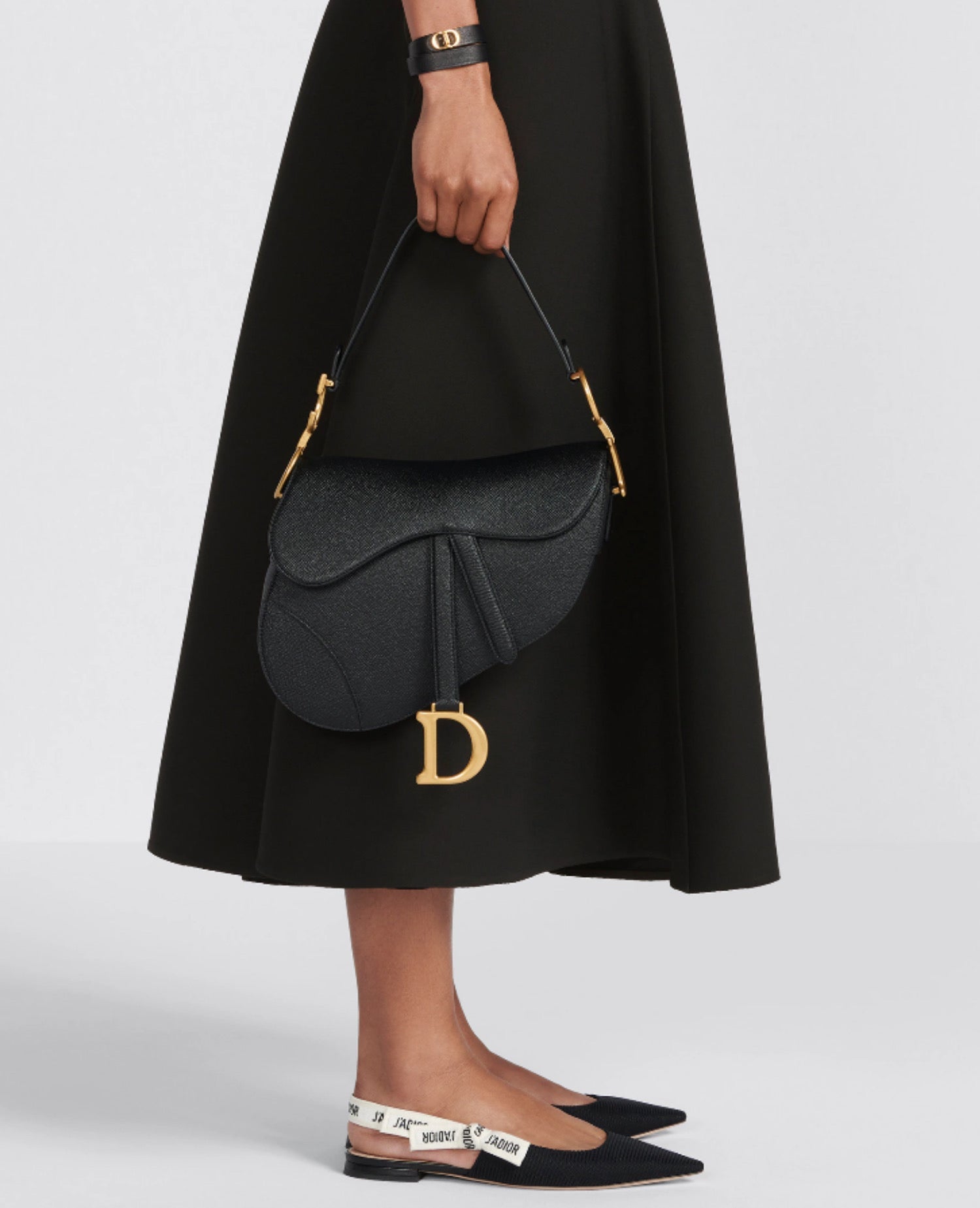 DR Saddle Bag with Strap Black