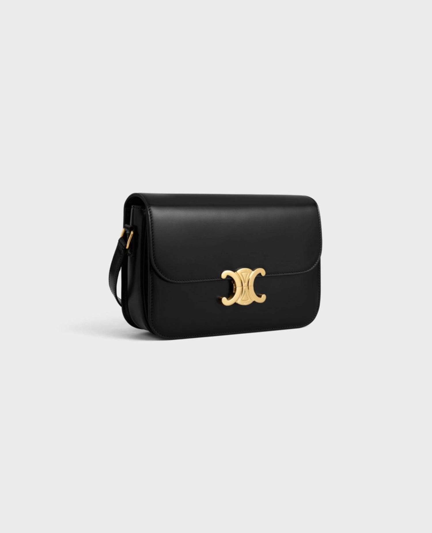 CLN Classique Triomphe Bag In Shiny Calfskin