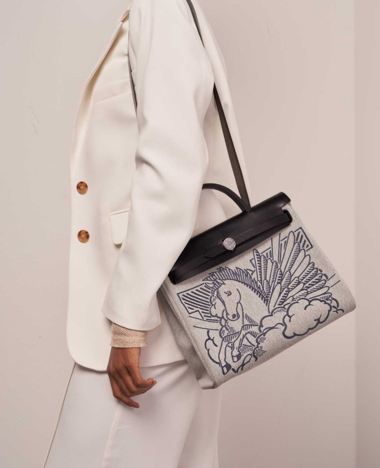 HMS Herbag 31 Pegasus Bag Black, Blue Indigo