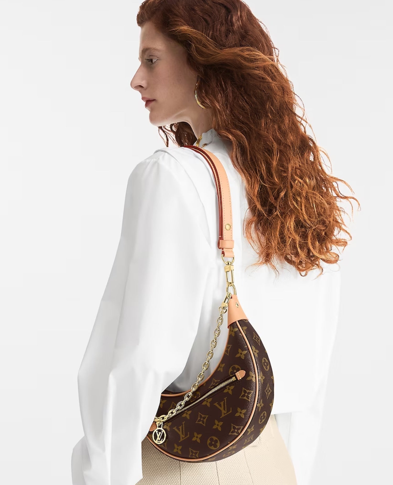 LVN Loop Monogram Caoted Canvas