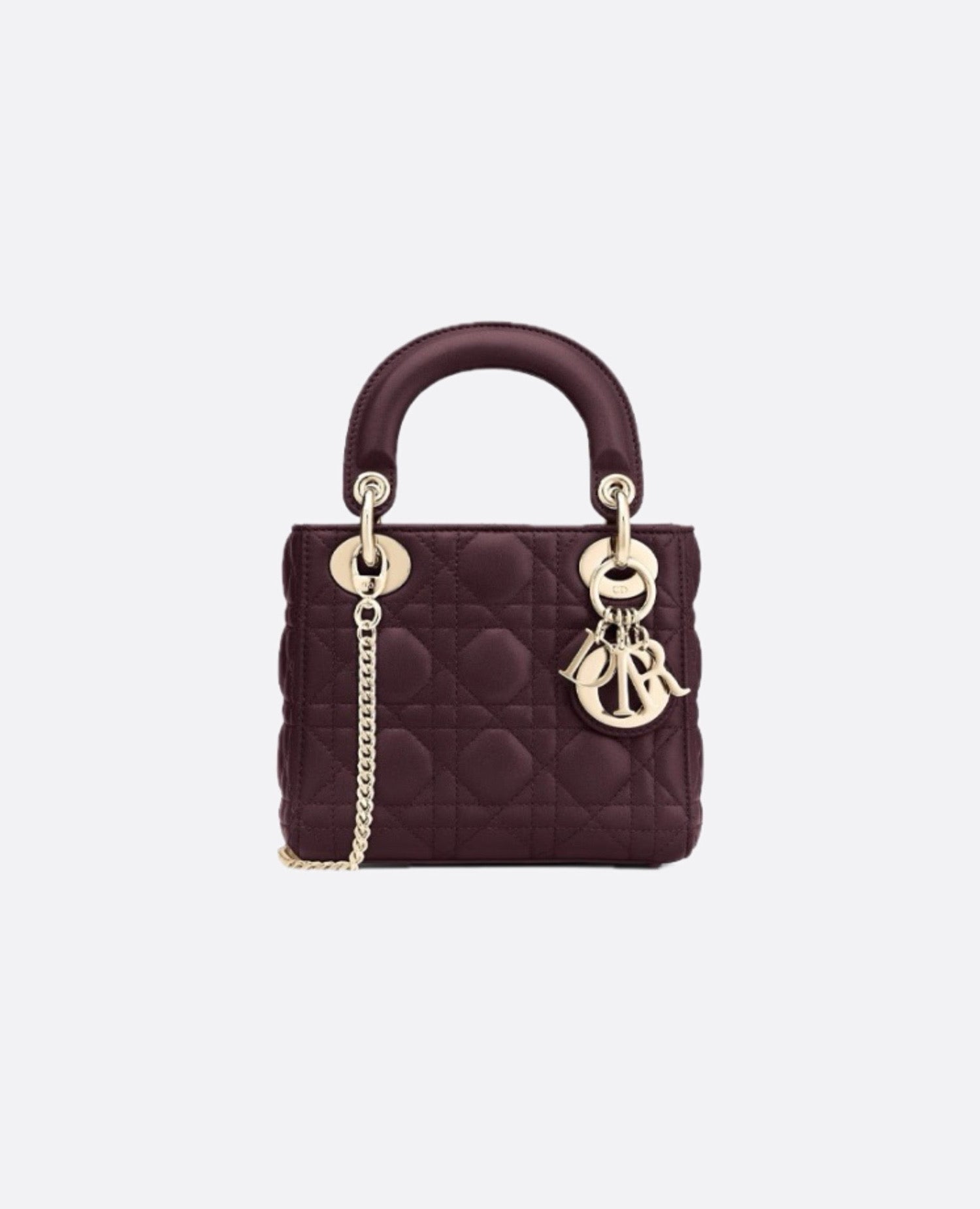 DR Mini Lady DR Bag Burgundy Patent