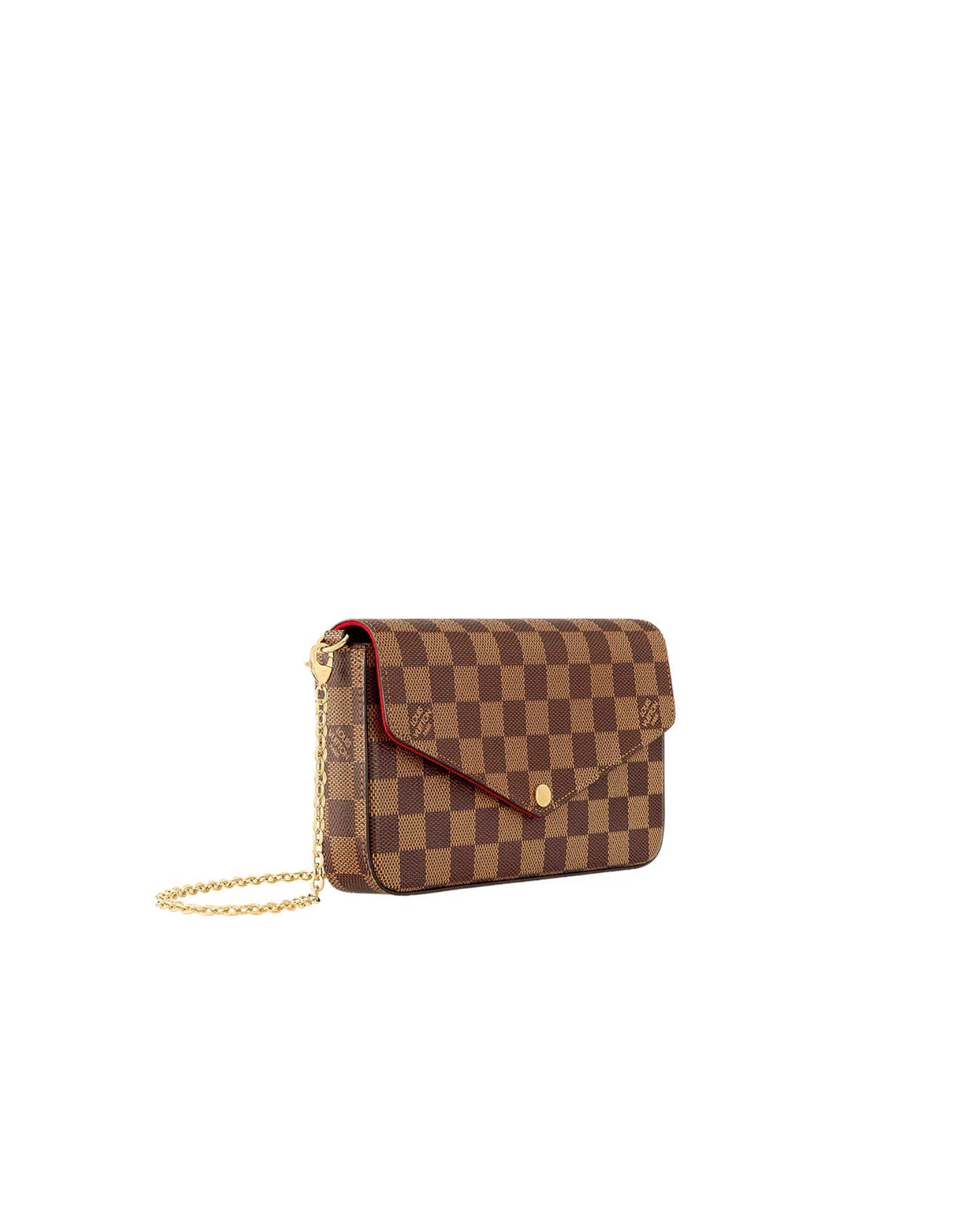 LVN Félicie Pochette Brown Damier Ebene