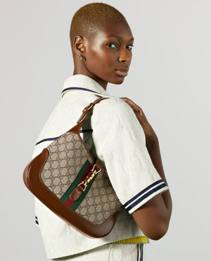 GCC Jackie 1961 Small Shoulder Bag Beige & Ebony - GCC Image